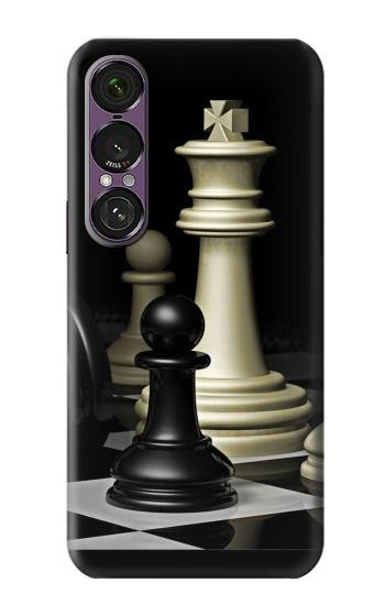 W2262 Chess King Case Cover Custodia e Flip Case per Sony Xperia 1 VII