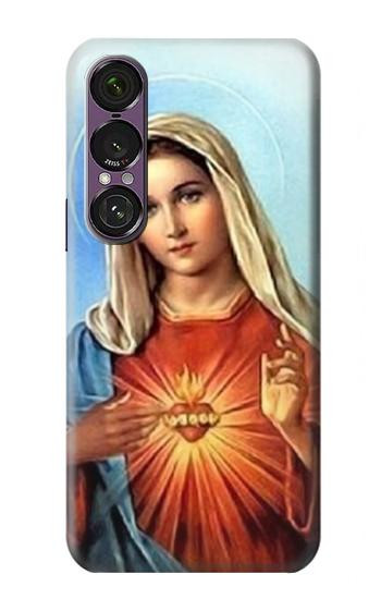 W2420 The Virgin Mary Santa Maria Case Cover Custodia e Flip Case per Sony Xperia 1 VII