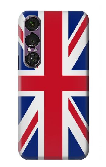 W3103 Flag of The United Kingdom Case Cover Custodia e Flip Case per Sony Xperia 1 VII