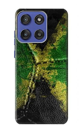W3319 Jamaica Flag Vintage Football Graphic Case Cover Custodia e Flip Case per Motorola Moto G Stylus 5G (2025), Edge 60 Stylus