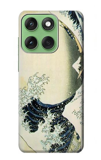 W1040 Hokusai The Great Wave of Kanagawa Case Cover Custodia e Flip Case per Motorola Edge 60
