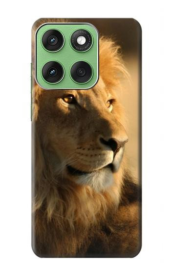 W1046 Lion King of Forest Case Cover Custodia e Flip Case per Motorola Edge 60