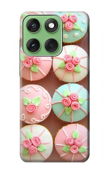 W1718 Yummy Cupcakes Case Cover Custodia e Flip Case per Motorola Edge 60