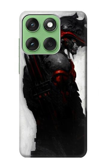 W2111 Dark Samurai Case Cover Custodia e Flip Case per Motorola Edge 60