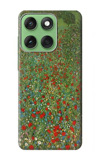 W2872 Gustav Klimt Poppy Field Case Cover Custodia e Flip Case per Motorola Edge 60