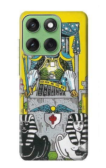 W3739 Tarot Card The Chariot Case Cover Custodia e Flip Case per Motorola Edge 60