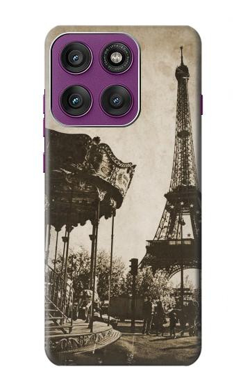W2174 Eiffel Tower Vintage Paris Case Cover Custodia e Flip Case per Motorola Edge 60 Pro