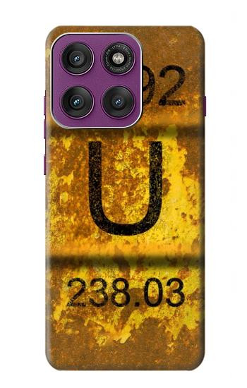 W2447 Nuclear Old Rusty Uranium Waste Barrel Case Cover Custodia e Flip Case per Motorola Edge 60 Pro
