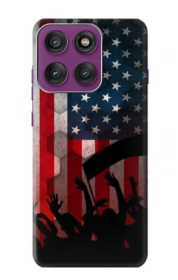 W2989 USA America Soccer Case Cover Custodia e Flip Case per Motorola Edge 60 Pro W2989 USA America Soccer Case Cover Custodia e Flip Case per Motorola Edge 60 Pro