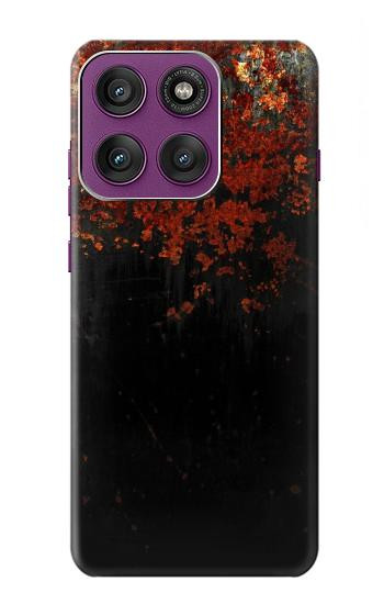 W3071 Rusted Metal Texture Graphic Case Cover Custodia e Flip Case per Motorola Edge 60 Pro