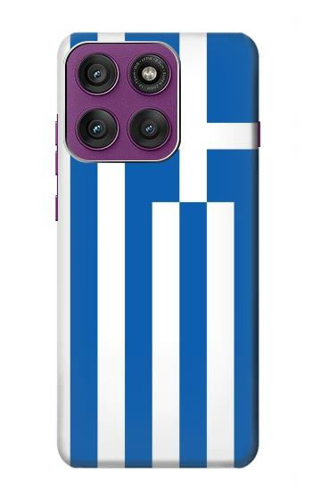 W3102 Flag of Greece Case Cover Custodia e Flip Case per Motorola Edge 60 Pro W3102 Flag of Greece Case Cover Custodia e Flip Case per Motorola Edge 60 Pro