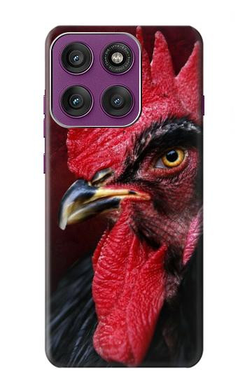 W3797 Chicken Rooster Case Cover Custodia e Flip Case per Motorola Edge 60 Pro