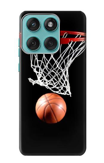 W0066 Basketball Case Cover Custodia e Flip Case per Motorola Edge 60 Fusion