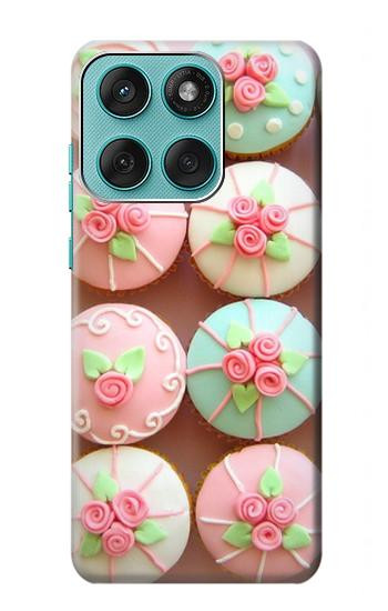 W1718 Yummy Cupcakes Case Cover Custodia e Flip Case per Motorola Edge 60 Fusion