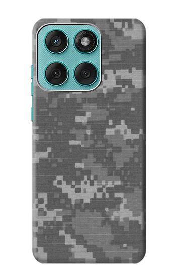 W2867 Army White Digital Camo Case Cover Custodia e Flip Case per Motorola Edge 60 Fusion