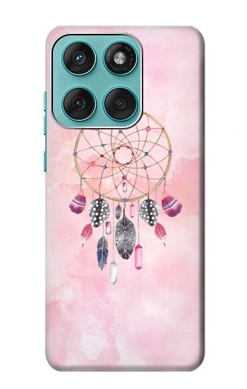 W3094 Dreamcatcher Watercolor Painting Case Cover Custodia e Flip Case per Motorola Edge 60 Fusion