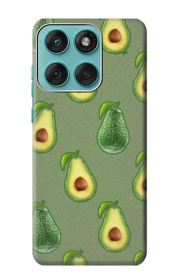 W3285 Avocado Fruit Pattern Case Cover Custodia e Flip Case per Motorola Edge 60 Fusion