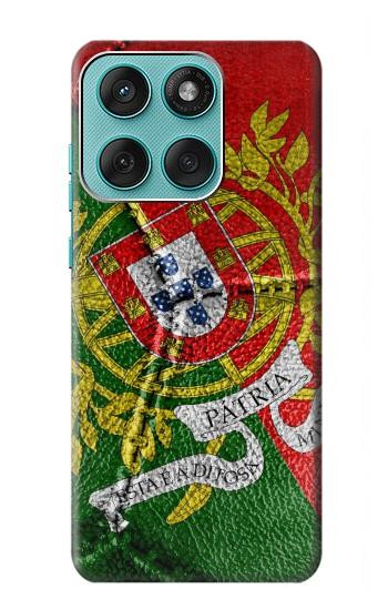 W3300 Portugal Flag Vintage Football Graphic Case Cover Custodia e Flip Case per Motorola Edge 60 Fusion