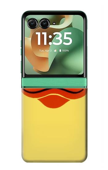 W1922 Duck Face Case Cover Custodia e Flip Case per Motorola Razr 60, Razr 2025