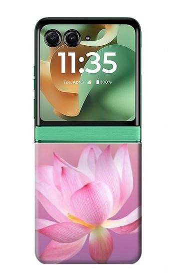 W3511 Lotus flower Buddhism Case Cover Custodia e Flip Case per Motorola Razr 60, Razr 2025