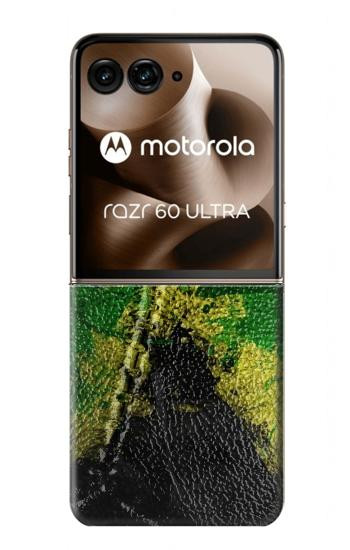 W3319 Jamaica Flag Vintage Football Graphic Case Cover Custodia e Flip Case per Motorola Razr 60 Ultra, Razr Ultra 2025