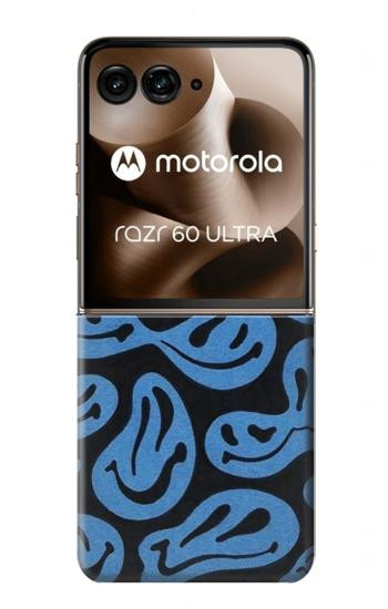 W3679 Cute Ghost Pattern Case Cover Custodia e Flip Case per Motorola Razr 60 Ultra, Razr Ultra 2025