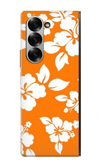 W2245 Hawaiian Hibiscus Orange Pattern Case Cover Custodia e Flip Case per Samsung Galaxy Z Fold 7 W2245 Hawaiian Hibiscus Orange Pattern Case Cover Custodia e Flip Case per Samsung Galaxy Z Fold 7