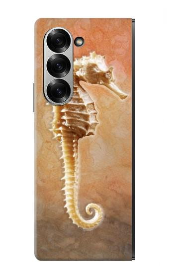 W2674 Seahorse Skeleton Fossil Case Cover Custodia e Flip Case per Samsung Galaxy Z Fold 7