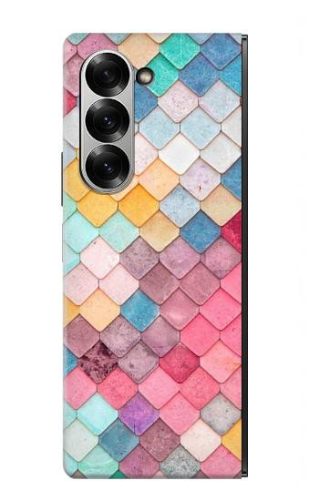 W2947 Candy Minimal Pastel Colors Case Cover Custodia e Flip Case per Samsung Galaxy Z Fold 7