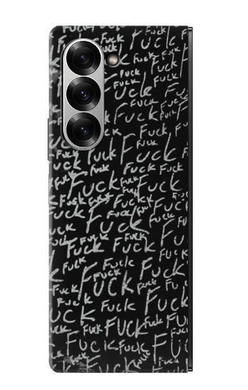W3478 Funny Words Blackboard Case Cover Custodia e Flip Case per Samsung Galaxy Z Fold 7