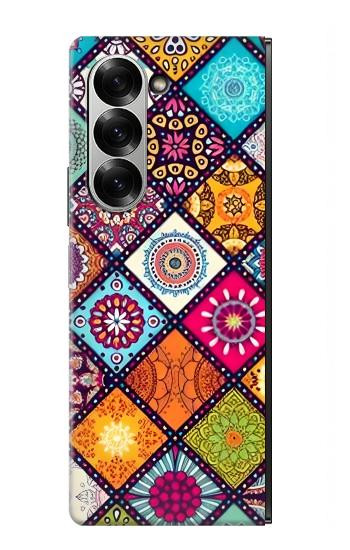 W3943 Maldalas Pattern Case Cover Custodia e Flip Case per Samsung Galaxy Z Fold 7