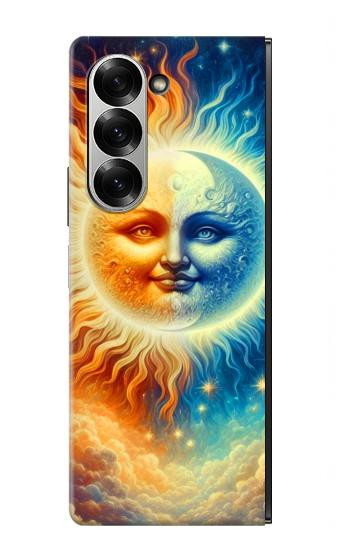 W3966 Artistic Sun Moon Case Cover Custodia e Flip Case per Samsung Galaxy Z Fold 7