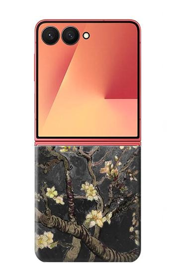 W2664 Black Blossoming Almond Tree Van Gogh Case Cover Custodia e Flip Case per Samsung Galaxy Z Flip 7