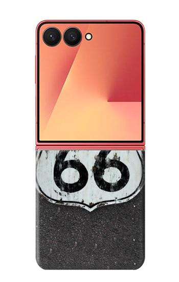W3207 Route 66 Sign Case Cover Custodia e Flip Case per Samsung Galaxy Z Flip 7