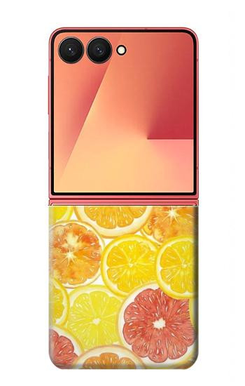 W3408 Lemon Case Cover Custodia e Flip Case per Samsung Galaxy Z Flip 7