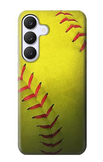 W3031 Yellow Softball Ball Case Cover Custodia e Flip Case per Samsung Galaxy S25 FE