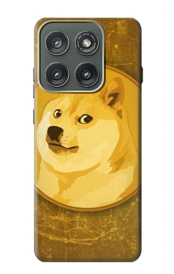 W3826 Dogecoin Shiba Case Cover Custodia e Flip Case per Motorola Edge (2025)