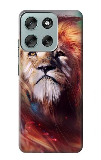 W0691 Leo Paint Case Cover Custodia e Flip Case per Motorola Moto G56 W0691 Leo Paint Case Cover Custodia e Flip Case per Motorola Moto G56