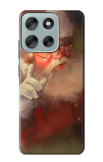 W1144 Xmas Santa Claus Case Cover Custodia e Flip Case per Motorola Moto G56 W1144 Xmas Santa Claus Case Cover Custodia e Flip Case per Motorola Moto G56