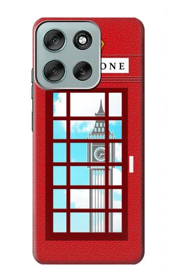 W2059 England British Telephone Box Minimalist Case Cover Custodia e Flip Case per Motorola Moto G56 W2059 England British Telephone Box Minimalist Case Cover Custodia e Flip Case per Motorola Moto G56