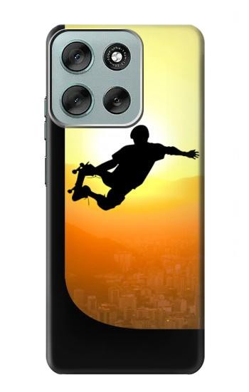 W2676 Extreme Skateboard Sunset Case Cover Custodia e Flip Case per Motorola Moto G56 W2676 Extreme Skateboard Sunset Case Cover Custodia e Flip Case per Motorola Moto G56