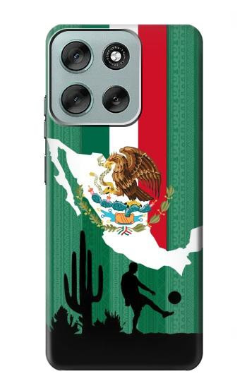 W2994 Mexico Football Soccer Case Cover Custodia e Flip Case per Motorola Moto G56