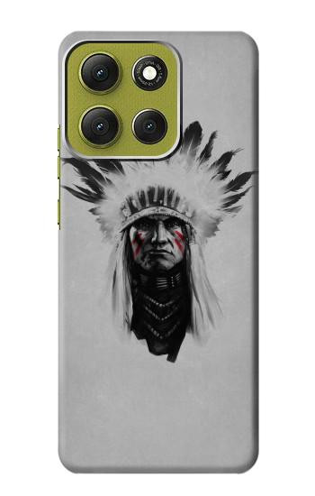 W0451 Indian Chief Case Cover Custodia e Flip Case per Motorola Moto G86 W0451 Indian Chief Case Cover Custodia e Flip Case per Motorola Moto G86