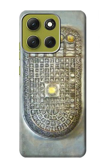 W1484 Buddha Footprint Case Cover Custodia e Flip Case per Motorola Moto G86 W1484 Buddha Footprint Case Cover Custodia e Flip Case per Motorola Moto G86