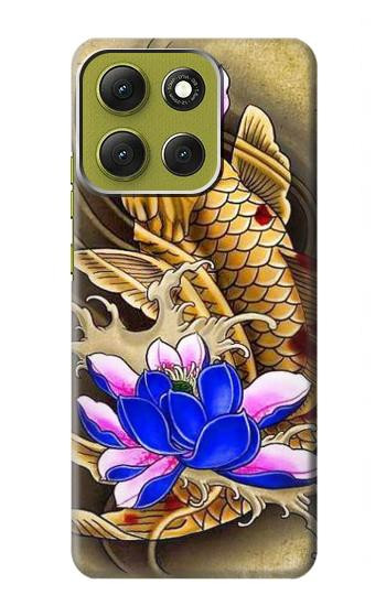 W1604 Carp Koi Fish Japanese Tattoo Case Cover Custodia e Flip Case per Motorola Moto G86 W1604 Carp Koi Fish Japanese Tattoo Case Cover Custodia e Flip Case per Motorola Moto G86