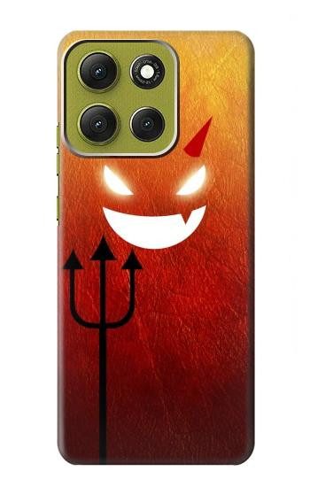 W2454 Red Cute Little Devil Cartoon Case Cover Custodia e Flip Case per Motorola Moto G86 W2454 Red Cute Little Devil Cartoon Case Cover Custodia e Flip Case per Motorola Moto G86