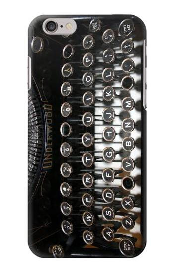 W0620 Typewriter Case Cover Custodia e Flip Case per iPhone 6 6S