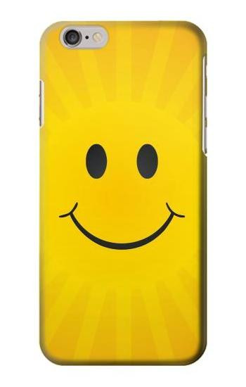 W1146 Yellow Sun Smile Case Cover Custodia e Flip Case per iPhone 6 Plus, 6S Plus