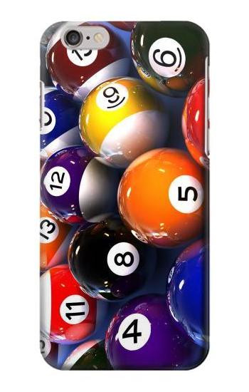 W2238 Billiard Pool Ball Case Cover Custodia e Flip Case per iPhone 6 Plus, 6S Plus
