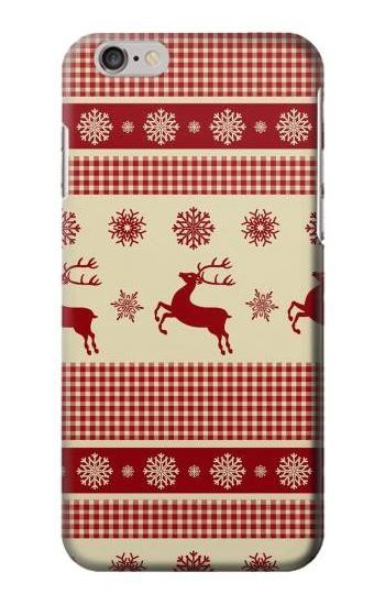 W2310 Christmas Snow Reindeers Case Cover Custodia e Flip Case per iPhone 6 Plus, 6S Plus